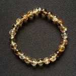 دستبند سنگ طبیعی سیترین