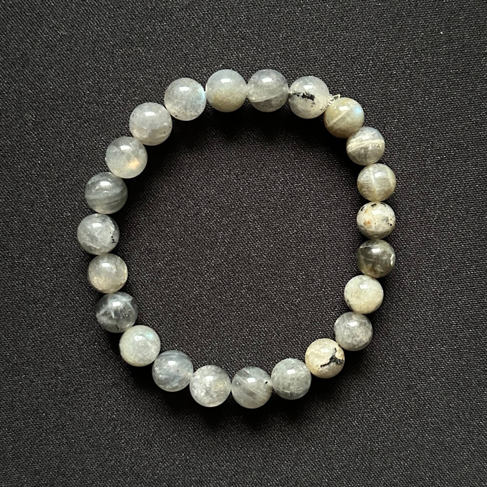 دستبند سنگ طبیعی لابرادوریت